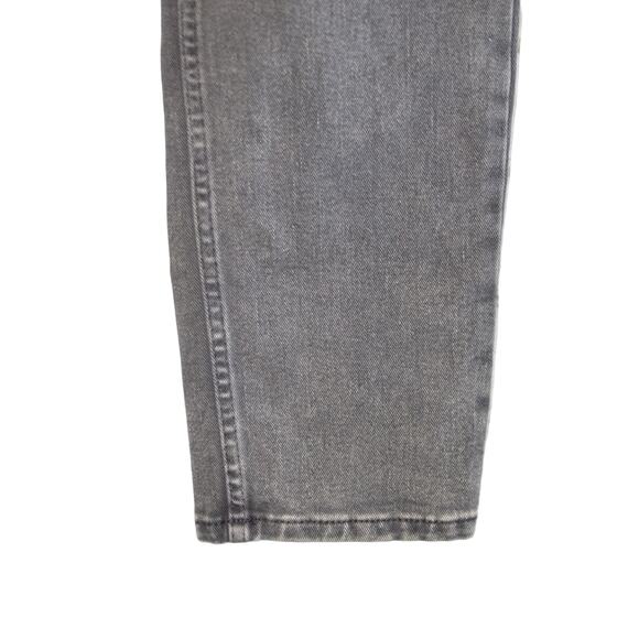 Calvin Klein Jeans Women's High Rise Straight Leg Storm Gray Jeans, Size 24 - Picture 3 of 4